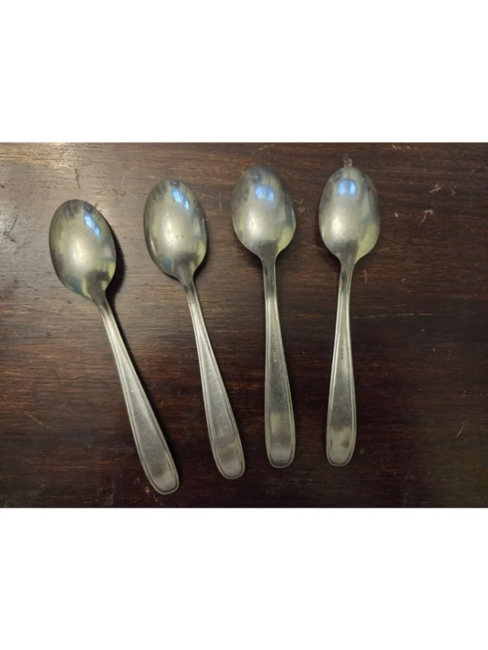 Set 4 Demitasse Spoons Wusthof Hallmark Stainless Flatware Germany